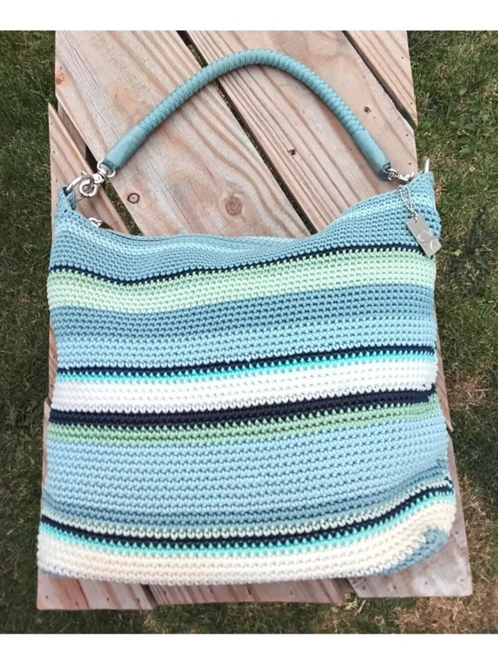 Lina Crochet Hobo Shoulder Bag
